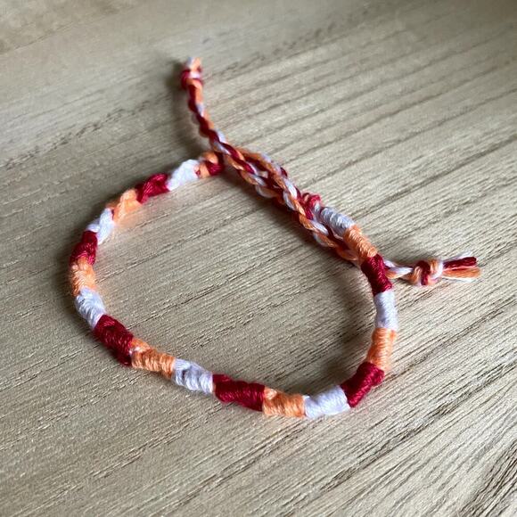 Handmade Jewelry - Alani Bracelet anklet trendy comfortable tie embroidery thread woven gift